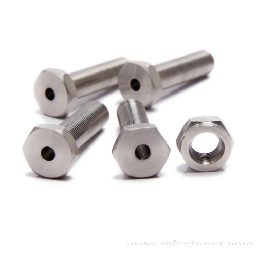 Stainless Steel Hex Nut Bolt Set All Kind of Bolts and Nuts Hollow Bolt With Hole